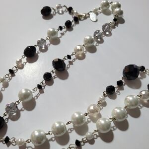 White House Black Market Beaded Necklace